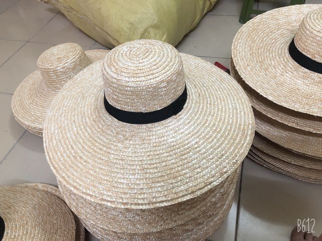Mũ vành rộng gaucho tự nhiên siêu đẹp