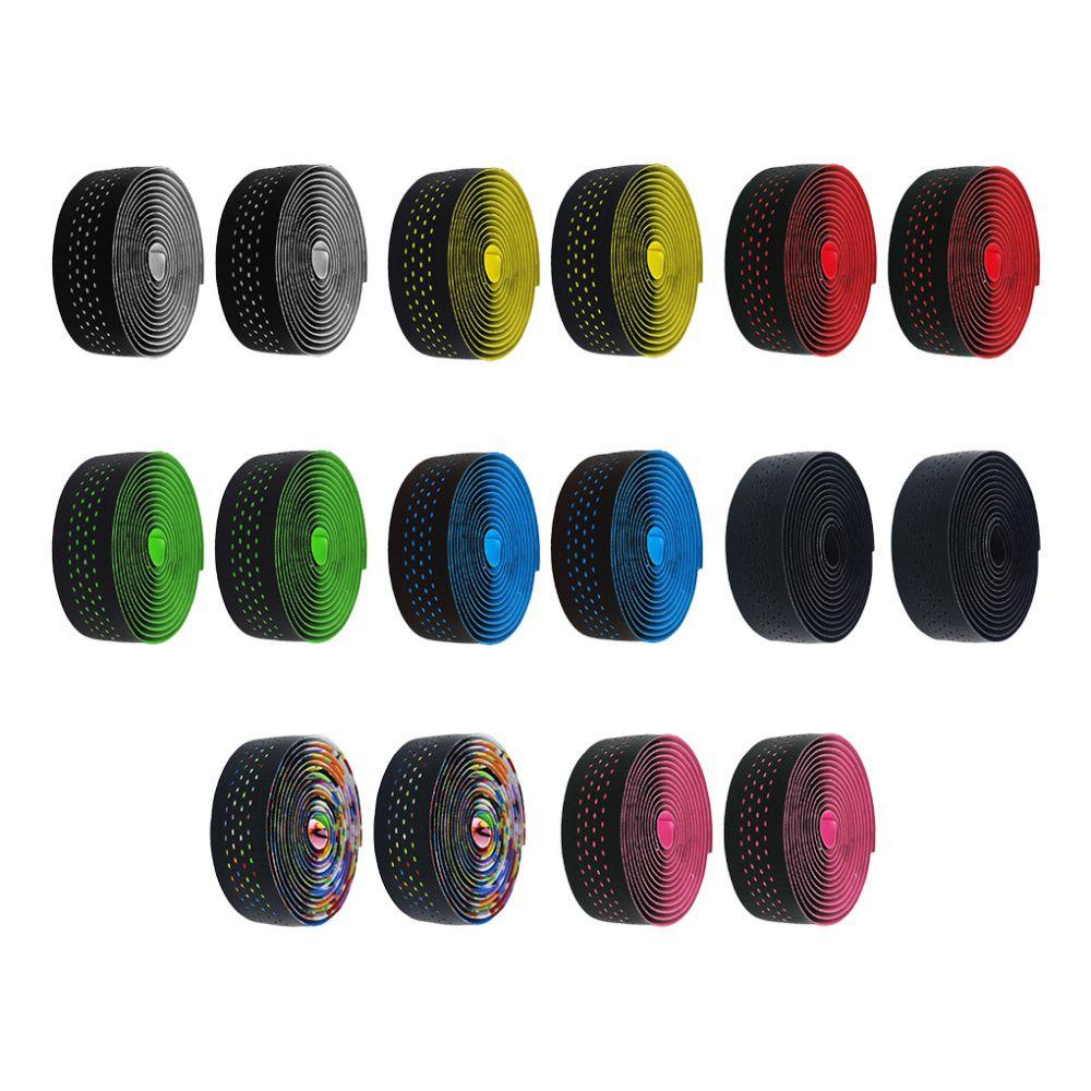 1 Cặp Băng Quấn Tay Lái Xe Đạp VANES1 Bằng EVA PU Chống Rung Nhiều Màu Chống Trượt