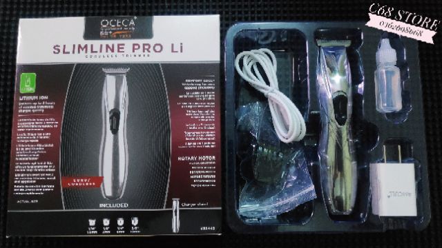 Tông đơ bấm viền cao cấp BARBER SLIMLINE PRO LI