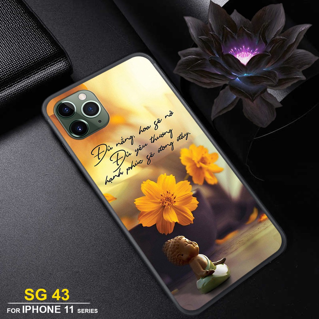 Ốp kính cường lực IPHONE 11_11PRO_11PROMAX Ốp điện thoại cao cấp Son Store