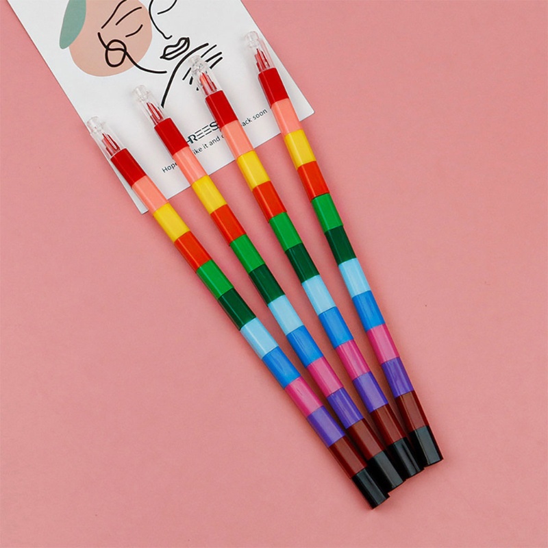 Bộ 12 bút sáp màu vẽ vui nhộn cho bé