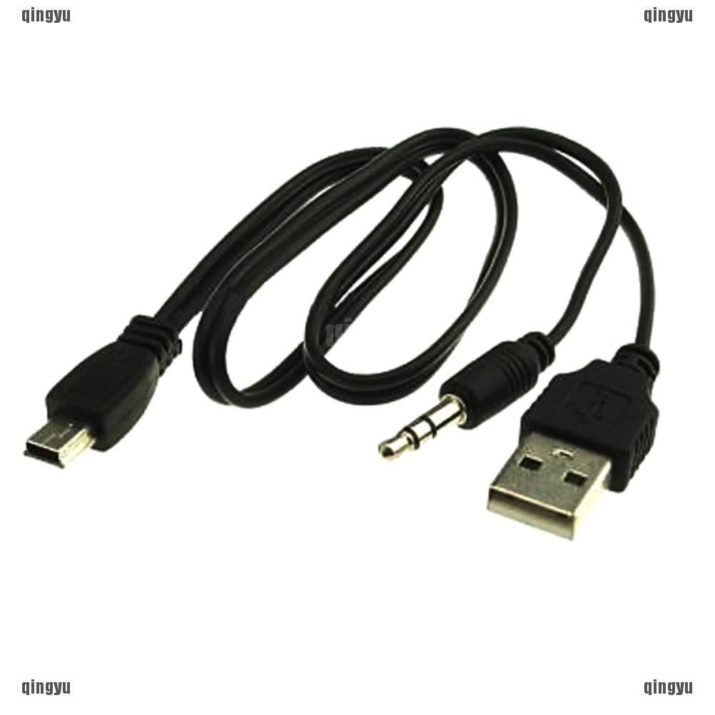 Cáp sạc , chuyển đổi từ cổng USB 2.0 sang Mini USB 2.0 3.5mm