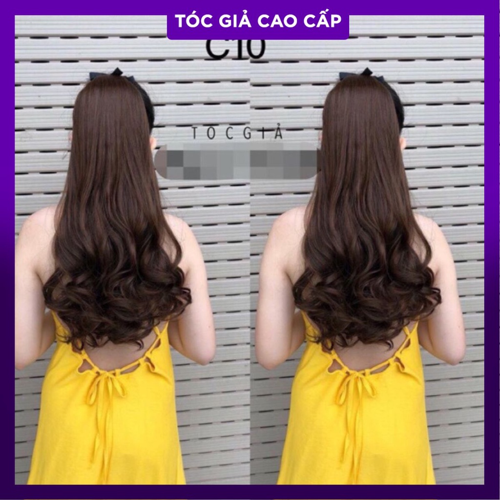 Tóc cột xoăn đui hình thật