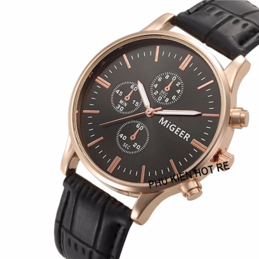 Đồng hồ nam dây da tổng hợp MiGeer PKHRMG001 | BigBuy360 - bigbuy360.vn