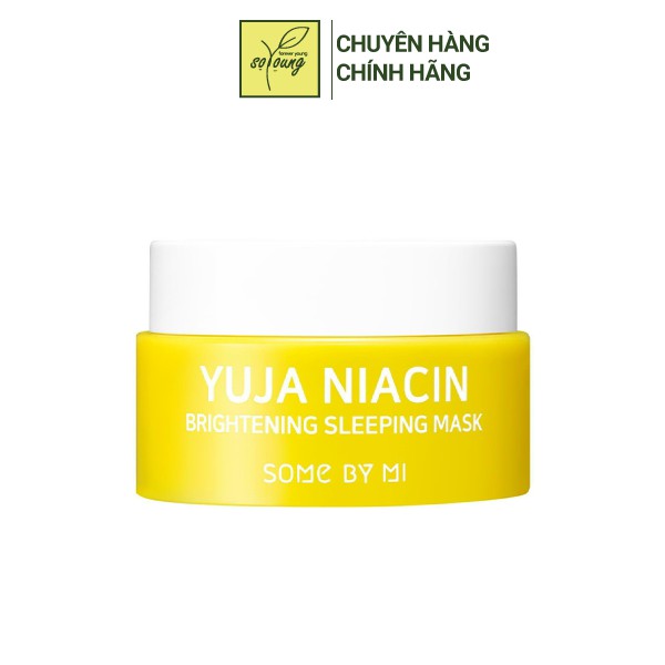 Mặt Nạ Ngủ Some By Mi Yuja Niacin 30 days Miracle Brightening Sleeping Mask