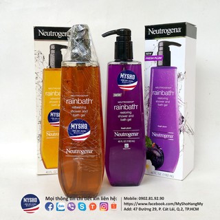 Sữa tắm Trị Mụn Lưng Neutrogena Rainbath - USA chính hãng