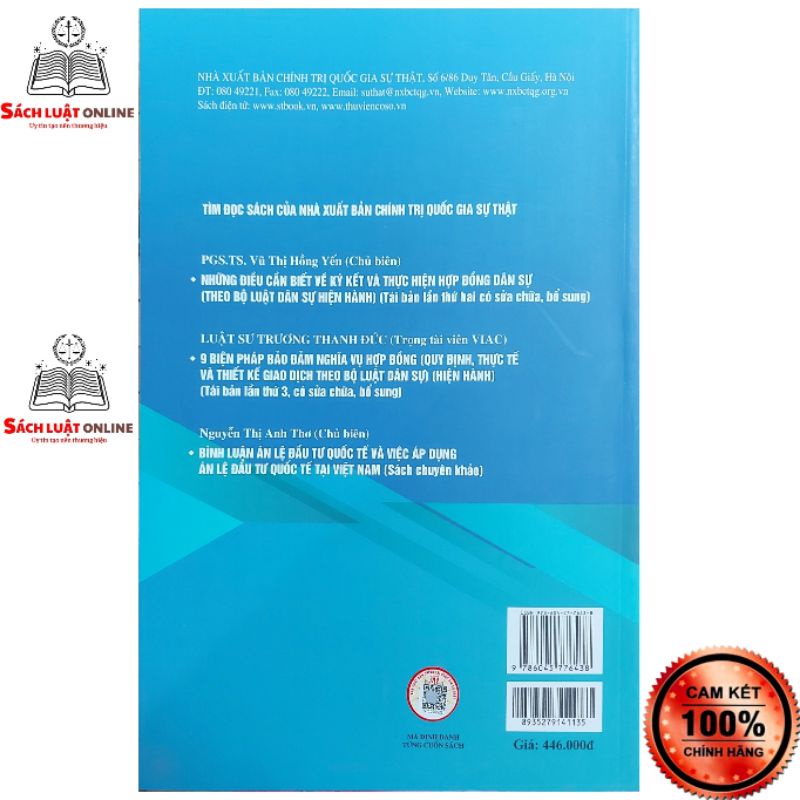 Sách - Pháp luật về hợp đồng thương mại và đầu tư Những vấn đề pháp lý cơ bản