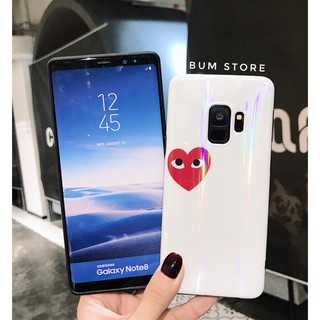 Ốp Lưng Dẻo Trái Tim Samsung Galaxy Note 8 / S9 Plus / S8 PLUS