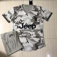 Quần Áo Bóng Đá 🏆 FREESHIP 🎯 Giảm 10k Đơn từ 219k Khi Nhập [NCVV1X] Áo Đấu Juventus Màu Xám Rằn Ri  ྇