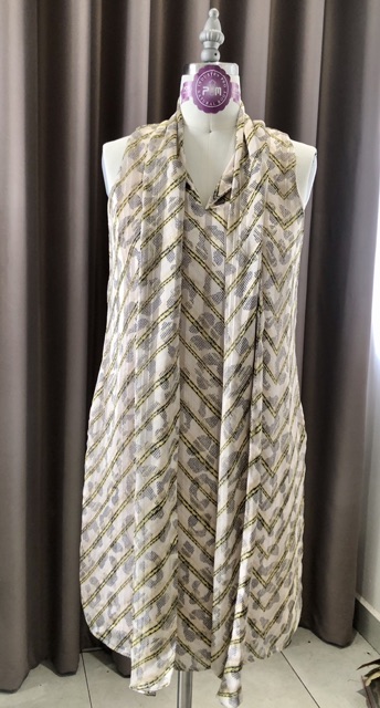 Đầm lụa Banana Republic - Size XXSP