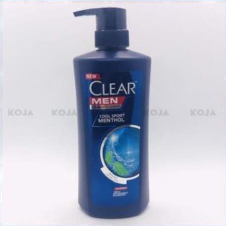 Dầu Gội Clear Men/ Bạc Hà & Hoa Anh Đào Thái Lan Mẫu Mới