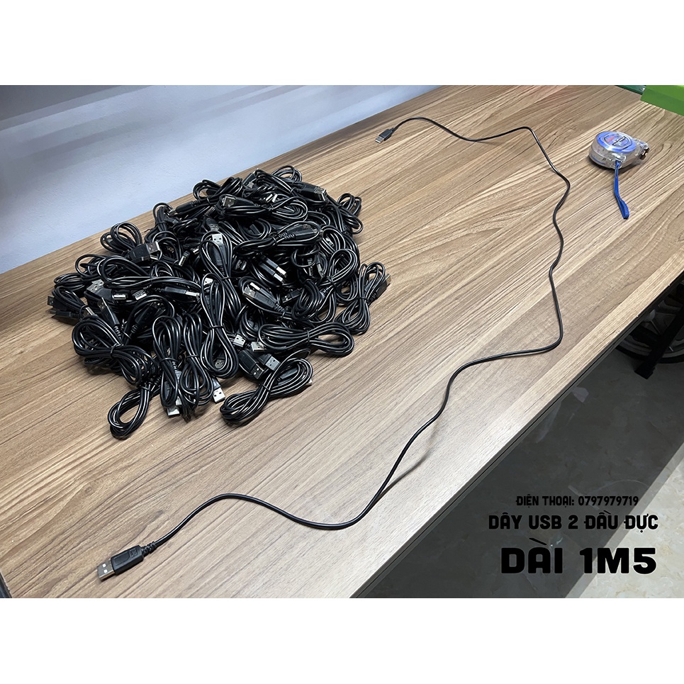 Dây USB 2 Đầu (Siêu Rẻ)
