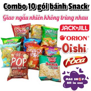 Combo 10 Bánh (Bim Bim) Snack / Giao ngẫu nhiên không trùng nhau