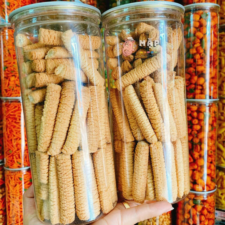 Bánh Gai Bơ Sữa Thơm Ngon Hủ 300g - Ăn Vặt Tuổi Thơ