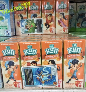 Sữa Kun mix đủ vị,180ml