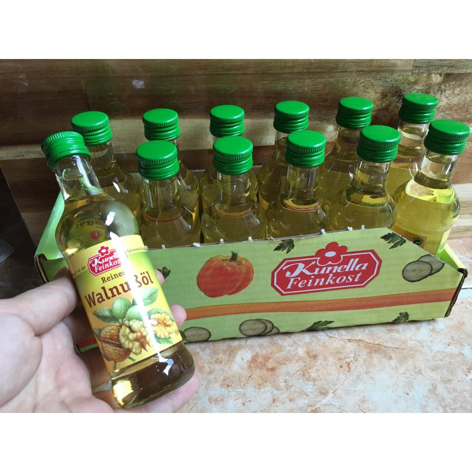 Dầu óc chó Kunella Feinkost WalnuBol 100ml  cho bé ăn dặm