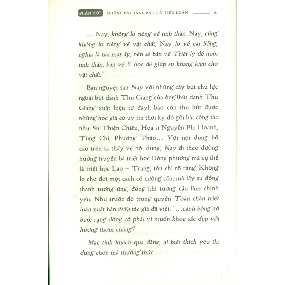 Sách - Thu Giang Nguyễn Duy Cần - Những Bài Đăng Báo Và Tiểu Luận