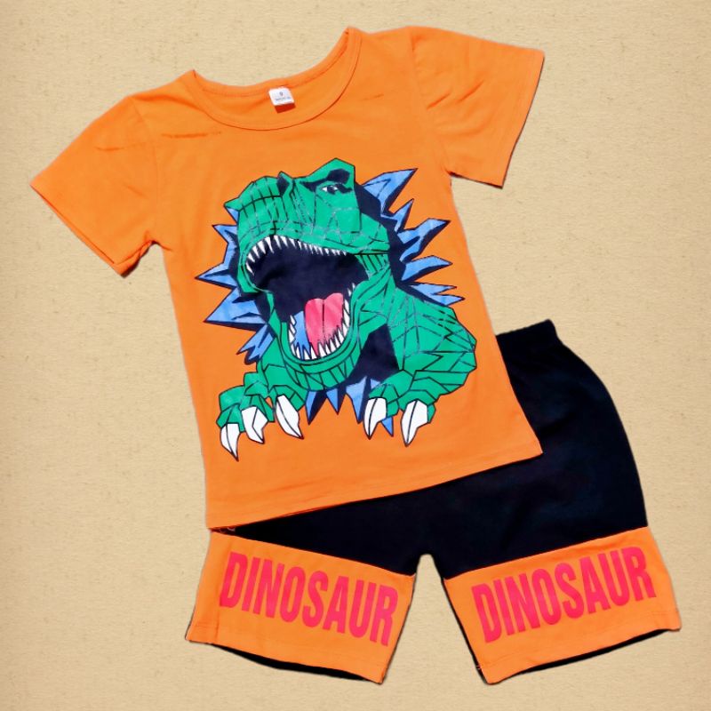 Bộ tay ngắn quần ngố size đại cho bé trai thun cotton 4 chiều