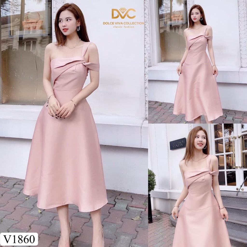 Váy thiết kế chất tafta bóng cao cấp dáng bồng công chúa sang chảnh V1860 _Linhdanshop [kèm ảnh thật]