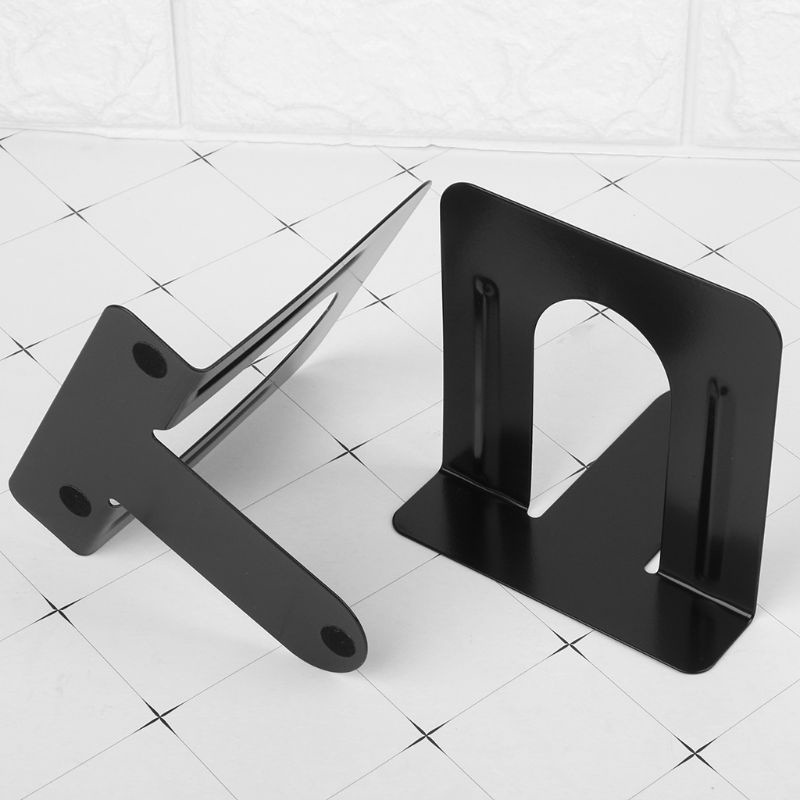 Bộ 2 Giá Đỡ Sách / Tạp Chí Bằng Thép Không Gỉ Tiện Dụng