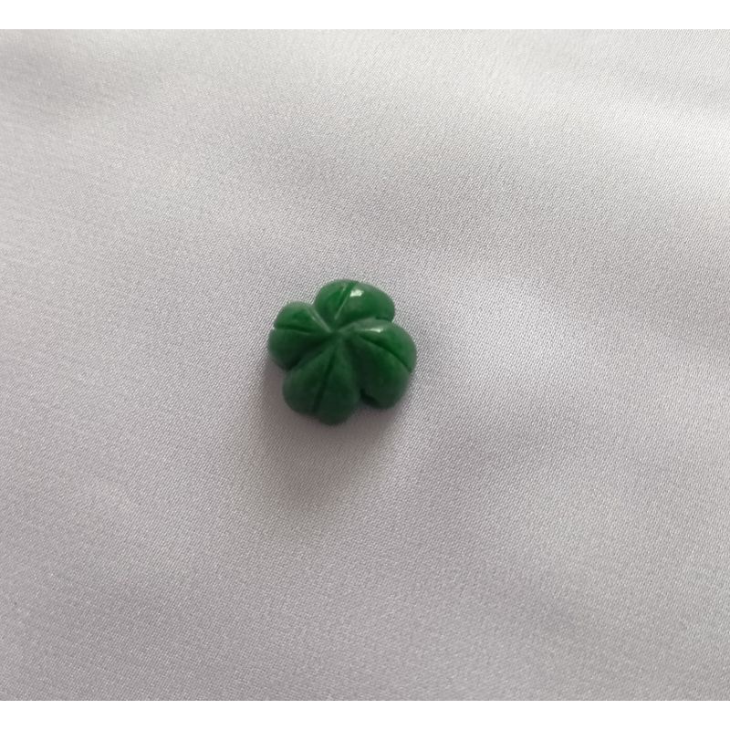 Mặt cỏ 4 lá may mắn đá TA xanh thanh tẩy thu hút năng lượng tích cực chiêu may mắn tình yêu công danh sự nghiệp