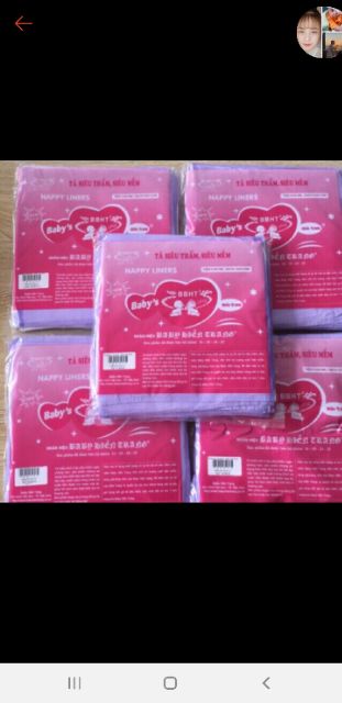 Sỉ - 10 gói miếng lót phân su cho bé Hiền Trang