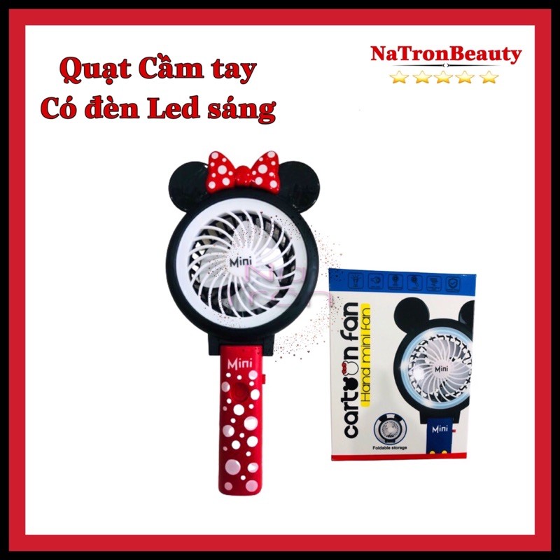 QUẠT MICKEY CÓ ĐÈN