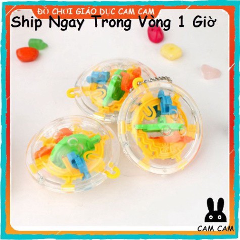 Trò Chơi Giải Đố ⚡Đĩa Bay Mê Cung 3D⚡ Size Mini Thần Kì đồ chơi giáo dục rèn luyện trí não cho bé Hàng Loại 1