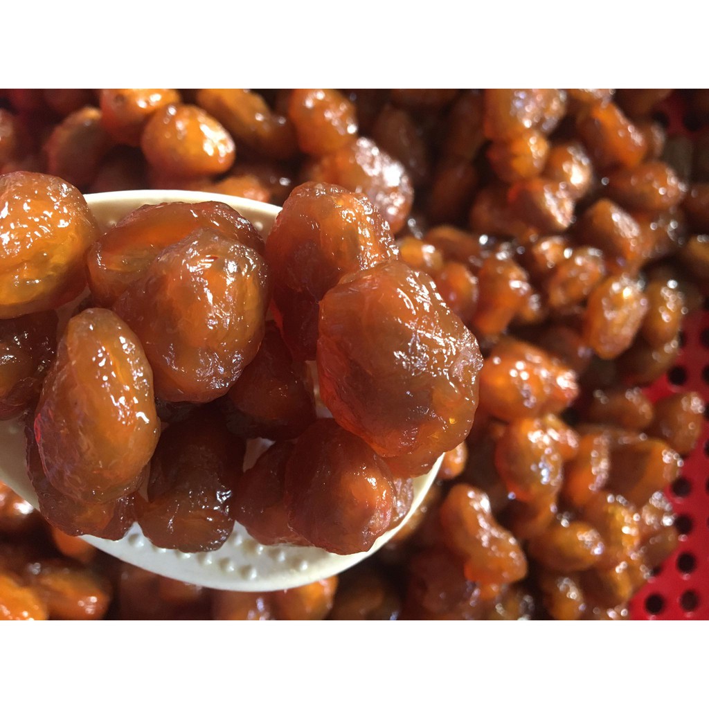 Mứt Chôm Chôm Có Hạt - Hộp 300g - Đặc Sản Bến Tre