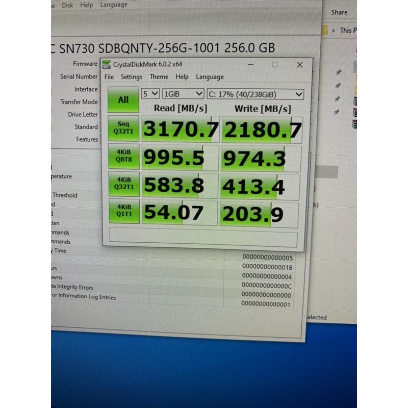 SSD WD SN730 dung lượng 256Gb, 512Gb - hàng ship Mỹ