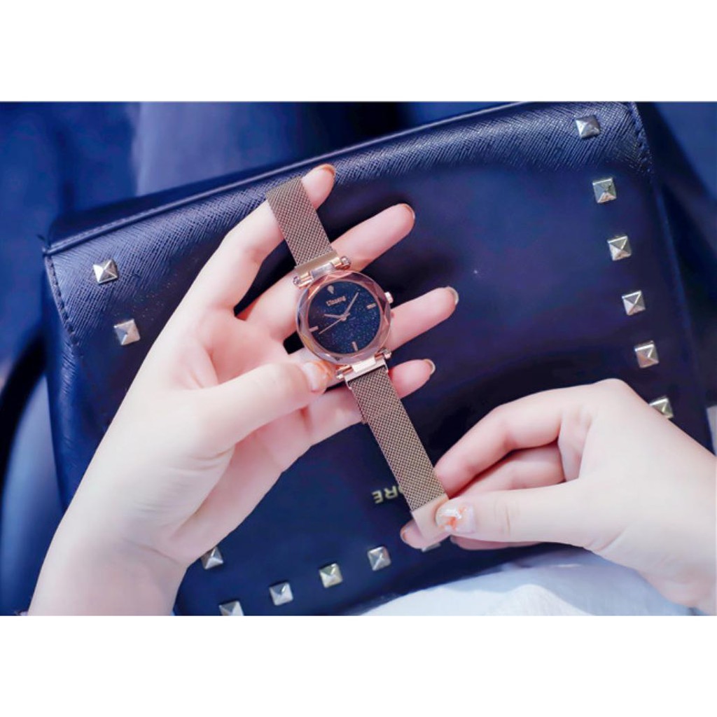 [CỰC HOT] ĐỒNG HỒ NỮ DÂY NAM CHÂM DÂY LỤA ULZZANG U3 BEAUTIFUL SIÊU SANG CHẢNH CỰC ĐẸP | BigBuy360 - bigbuy360.vn