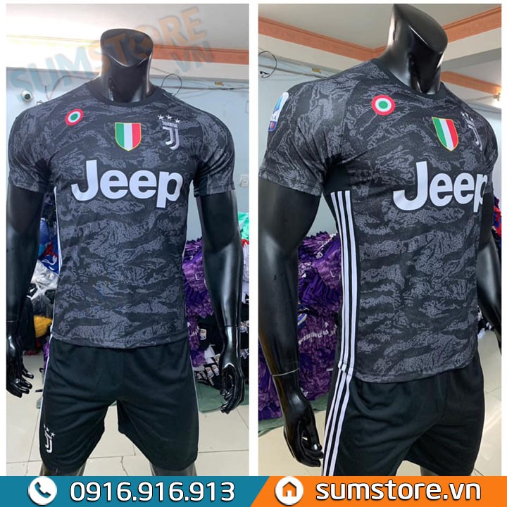 Áo Juventus Xám Thủ Môn HP- Áo Bóng Đá 2019 2020