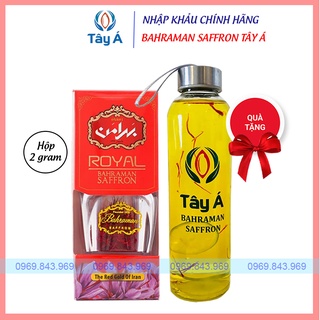 Saffron Tây Á -  Nhuỵ Hoa Nghệ Tây Hộp 2 gram - Loại Super Negin - Nhập Khẩu Độc Quyền Từ Iran