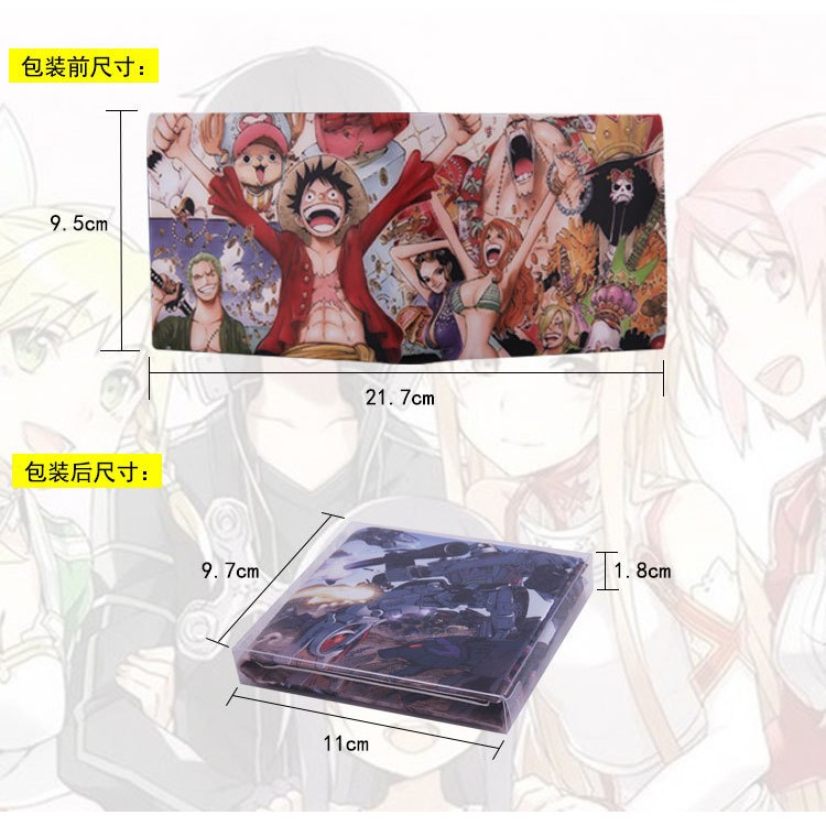 Ví In Hình Nhân Vật Anime Naruto Độc Đáo Cá Tính