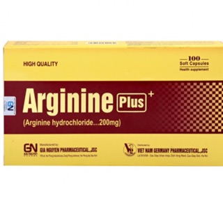 Bổ gan Arginine Plus 200mg (20 vỉ x 5 viên/hộp)