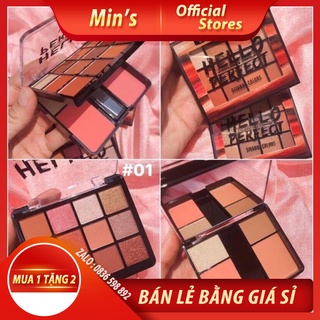 Phấn Mắt 2 tầng Sivana Hello Perfect