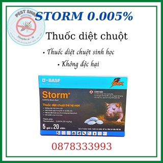 Kẹo diệt chuột storm gói 20 viên '