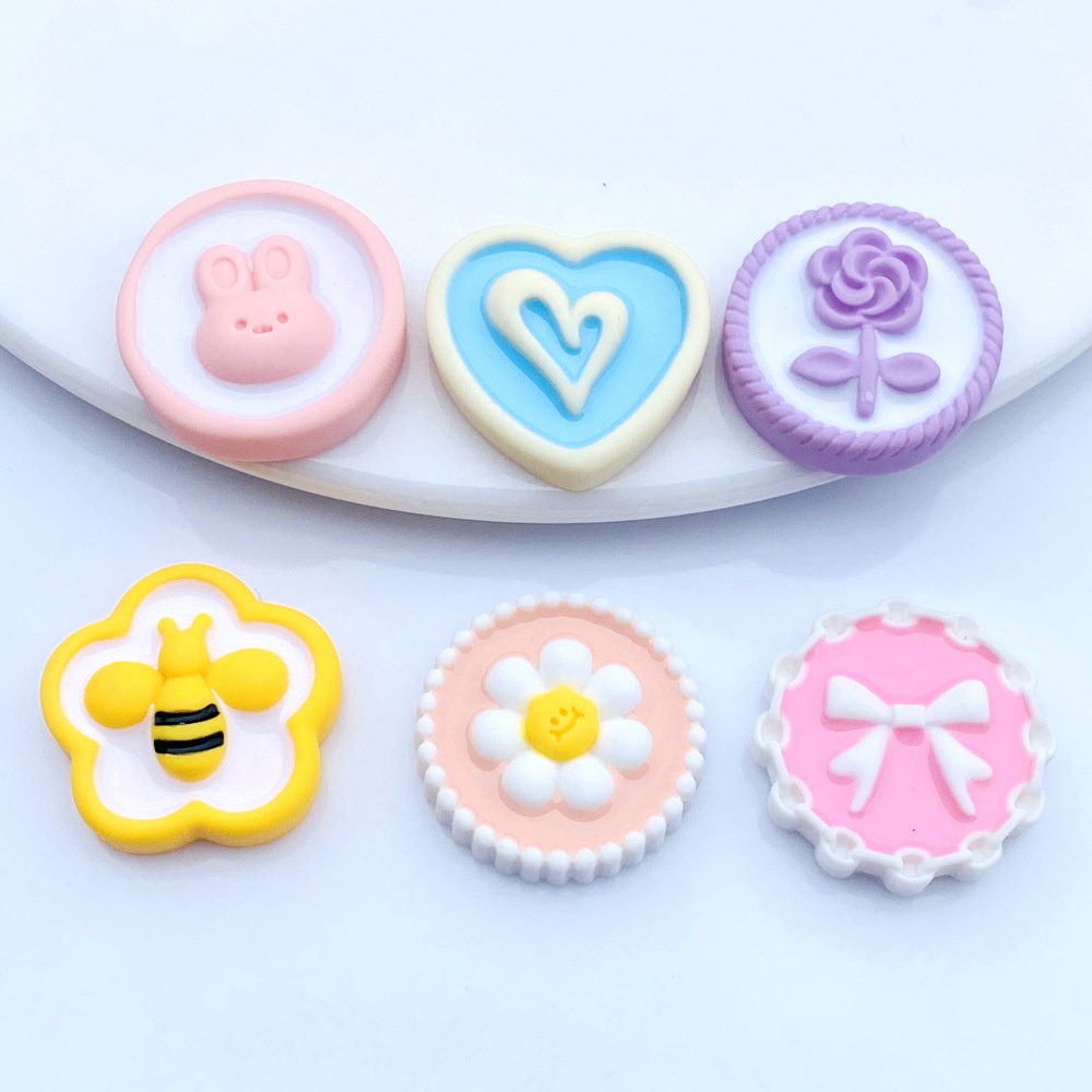 Set 10 Kẹp Tóc Hình Chú Ong Dễ Thương Dùng Trang Trí Điện Thoại/ Đồ Thủ Công