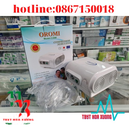 Máy Xông Mũi Họng OROMI C28M BH 5 NĂM