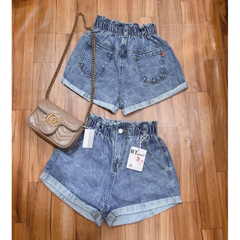 QUẦN SOOC BÒ CẠP CHUN ( ẢNH TỰ CHỤP)