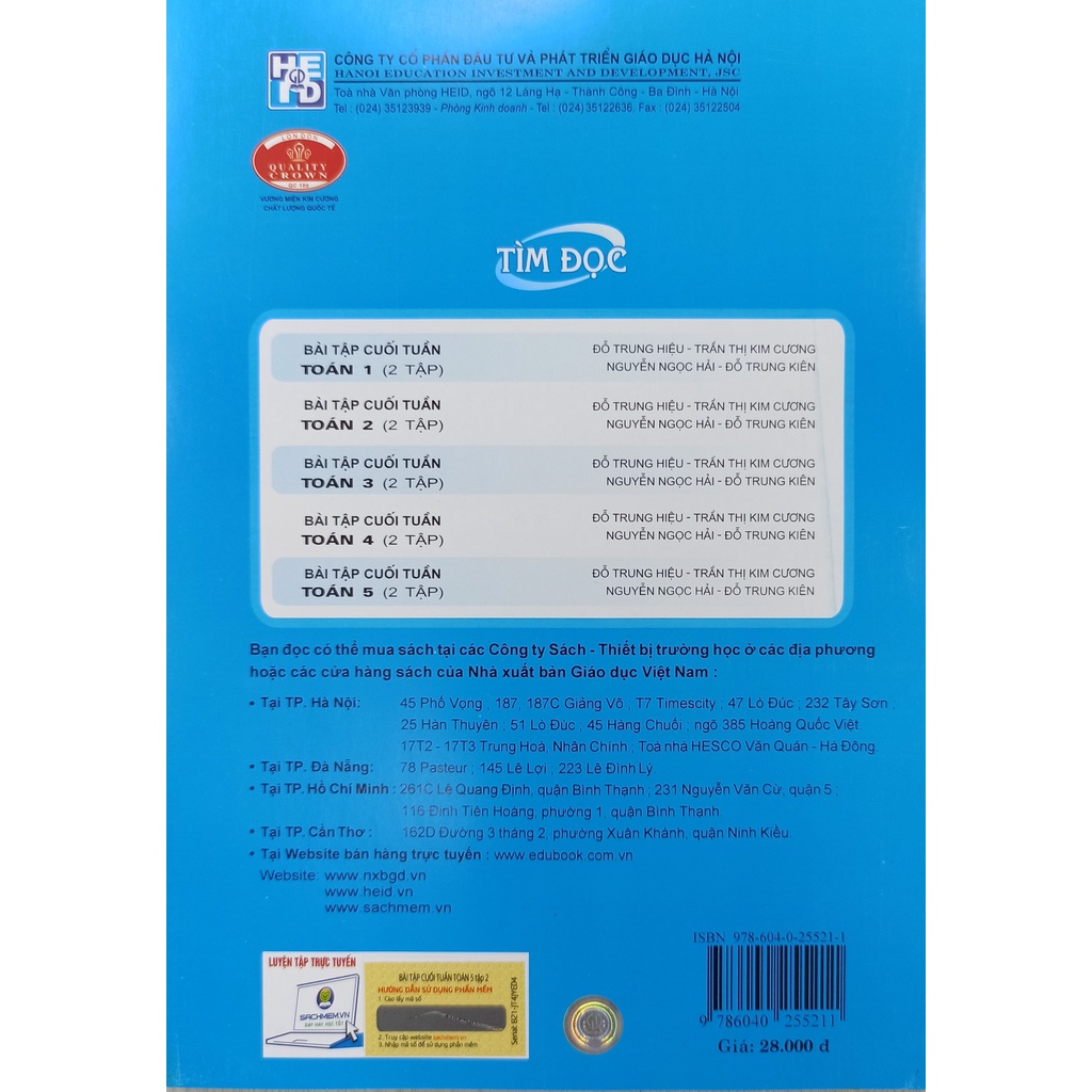 Sách - Bài tập cuối tuần Toán lớp 5 tập 2