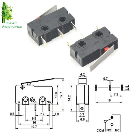 Công tắc hành trình KW11-3Z-2