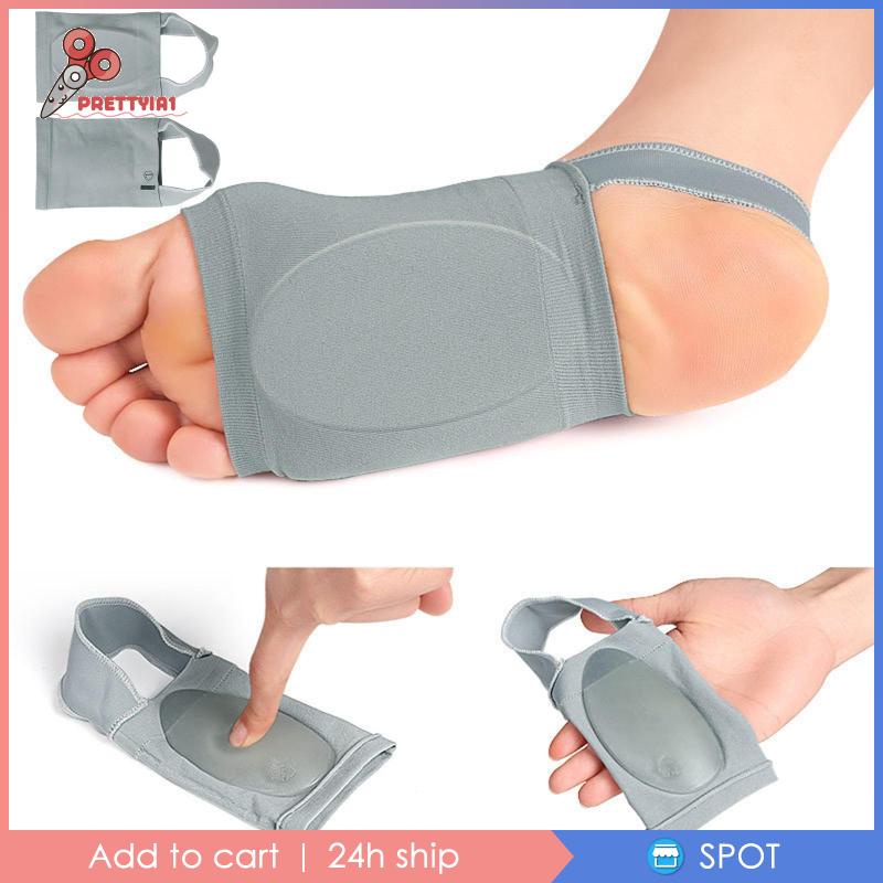 1 Cặp Đai Quấn Bàn Chân Phẳng Mềm Mại Hỗ Trợ Giảm Đau Dùng Hàng Ngày