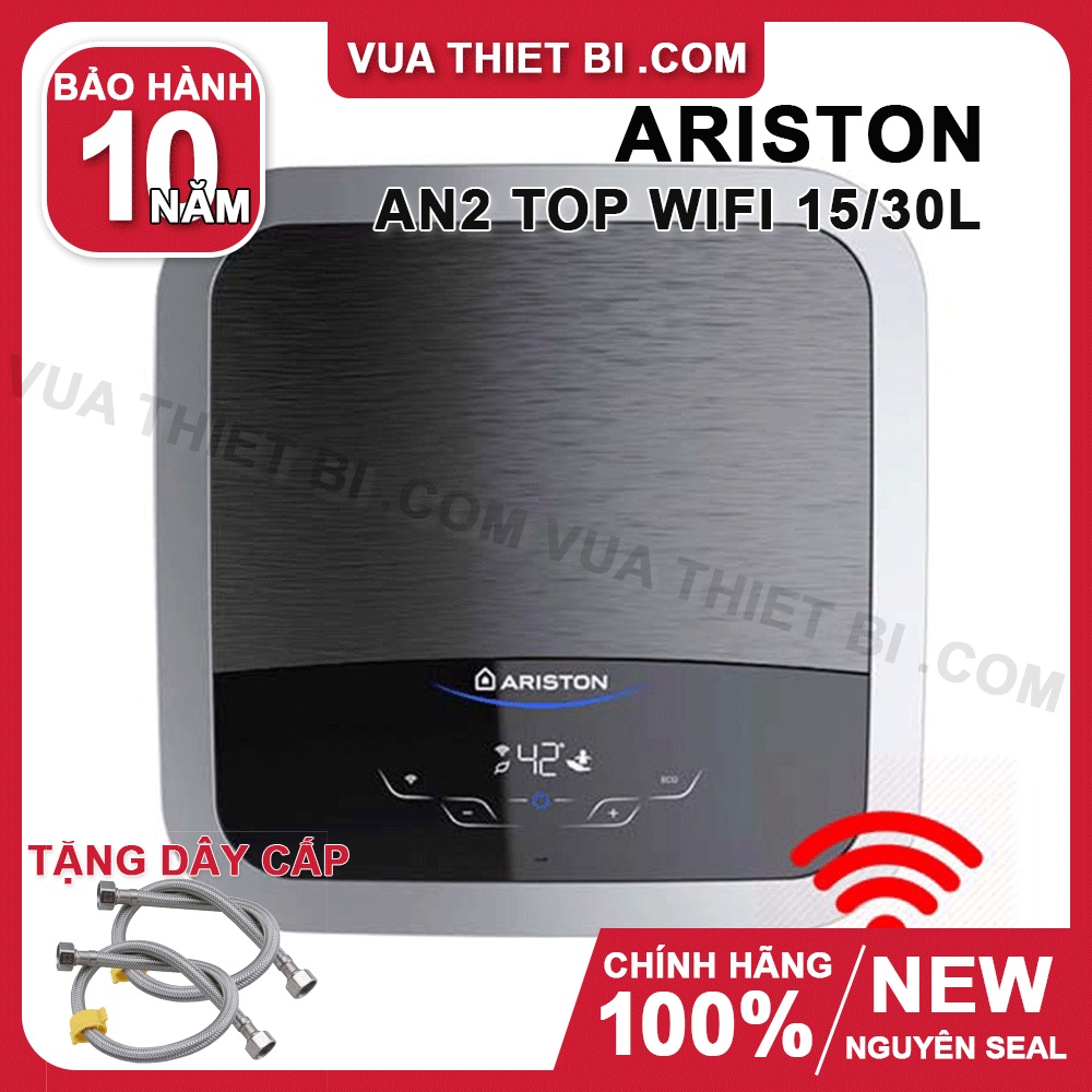 [30L] Ariston ANDRIS2 AN2 TOP WIFI 30 lít – Bình Nóng Lạnh Gián Tiếp