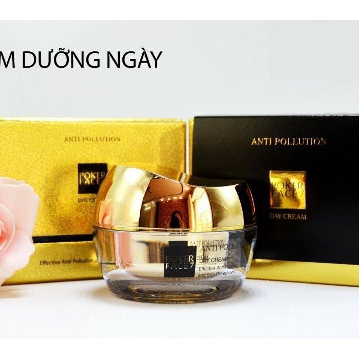 Kem dưỡng da Poker Face 7 Anti-Pollution Day Cream