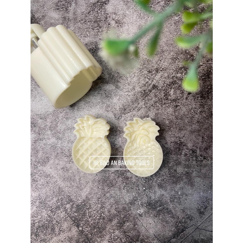 Khuôn lò xo bánh dứa 2 mặt nhấn 50gr-65gr