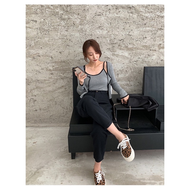 Áo Cardigan Nữ Dài tay Ulzzang Thu Đông Hàn Quốc Áo Cardigan Nữ Tay dài Thời trang | BigBuy360 - bigbuy360.vn