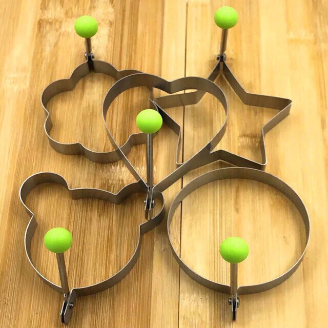 Combo 3 bộ khuôn rán trứng tạo hình cực đẹp .