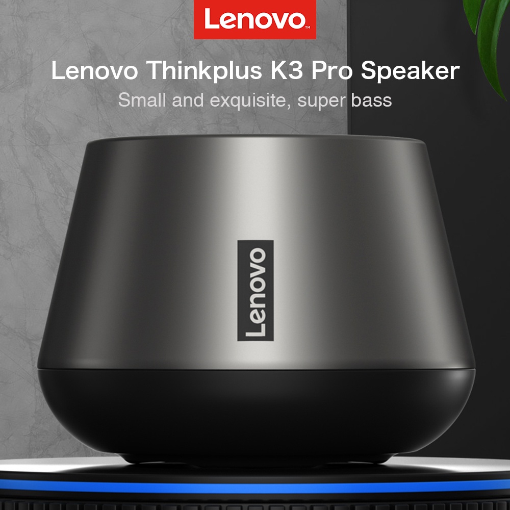 Loa Bluetooth 5.0 Lenovo Thinkplus K3 Pro Nhỏ Gọn Âm Bass Sâu Không Dây Thời Lượng Pin 8 Tiếng