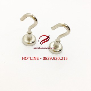 5 chiếc nam châm móc D16 trọng lực hút được tầm 3kg